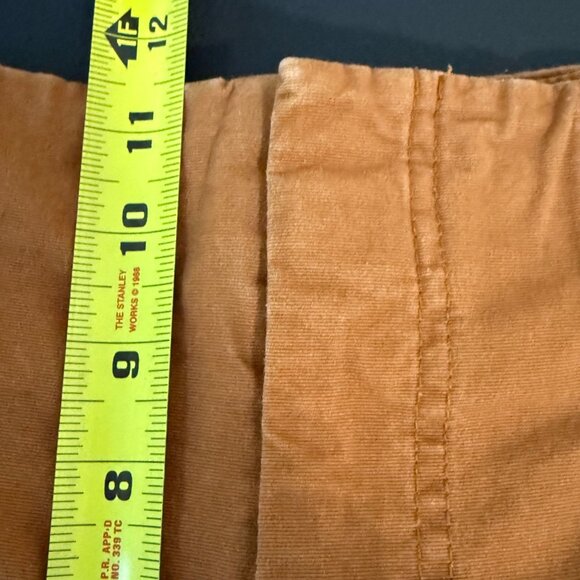 A New Day Pants Womens 12 Orange Straight Leg Indie Chic Boho Casual - Picture 10 of 14